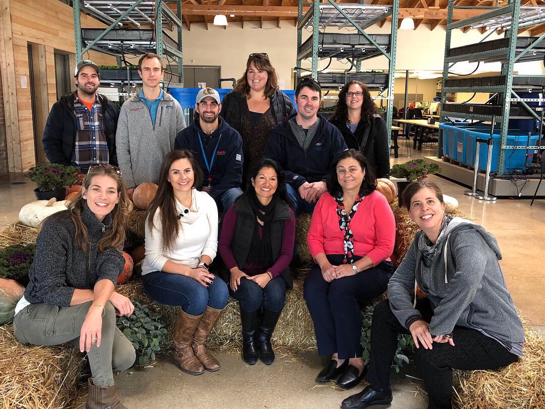 _SolarSarah's tweet photo. Yesterday a small group of @comed and @Exelon employees via the Eco Team had the opportunity to tour @chicagobotanic Farm on Ogden- an amazing #urbanfarm, that utilizes #aquaponics, outdoor gardens and bees! #farmonogden #wearecomed #EcoTeam #ExelonEcoTeam https://t.co/bB8sYFGjuK