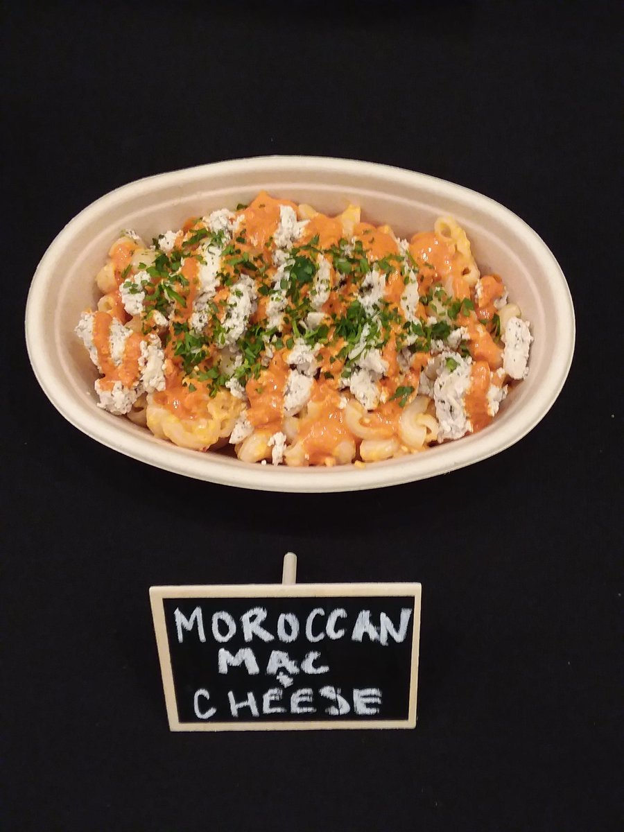 SandyWasserman's tweet photo. Quinoa noodle in @Grabbagreen Moroccan mac n cheese for National Pasta Day. Spicy from the harissa. #grabbagreen #eatcleangrabbagreen #mediainvite #NationalPastaDay https://t.co/d1ZKNtPZfL