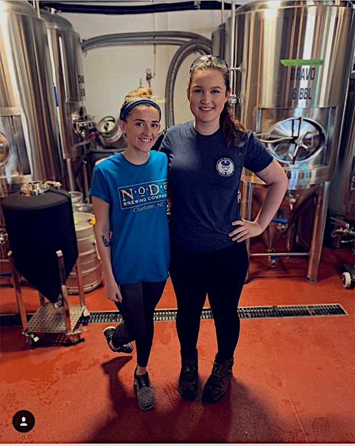PilotBrewingCLT's tweet photo. Raelle and Mindy from @NoDaBrewing teamed up for a #blackberry #ipa or Epilepsy Awareness Month! 

The beer will be released on 11/5

check FB details https://t.co/U626z4OXZQ

#pilot #pilotbrewing  #cltnc #charlotte #cltbeer #epilepsy #awareness #ipa #hops #hoppy #hophead https://t.co/NL9XNlhuc3