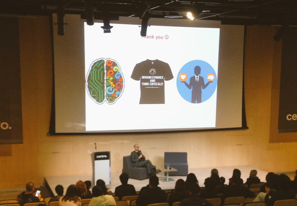 Demand evidence &amp; think critically #behavioraleconomics