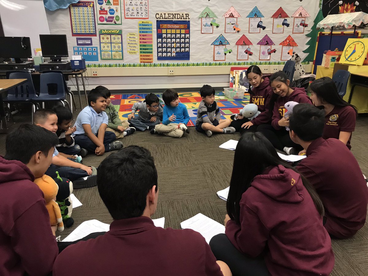 ArcadiaSMW's tweet photo. SMW had so much fun at our first Kimochi event at Holly Avenue Elementary this morning! We loved introducing the Kimochi characters to Mrs. Bruce’s class and the students were adorable 💖💛❤️ @ArcadiaUnified https://t.co/gXDcAlyjxd