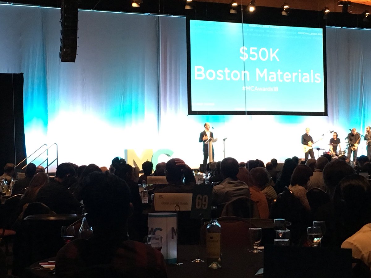 estelleclamon's tweet image. Congratulations to all MassChallenge startups and special applause to those who won prizes tonight #MCAwards18, especially @BostonMaterials, @InfiniteCooling  @VitaScanMe, @WatchTowerRobot