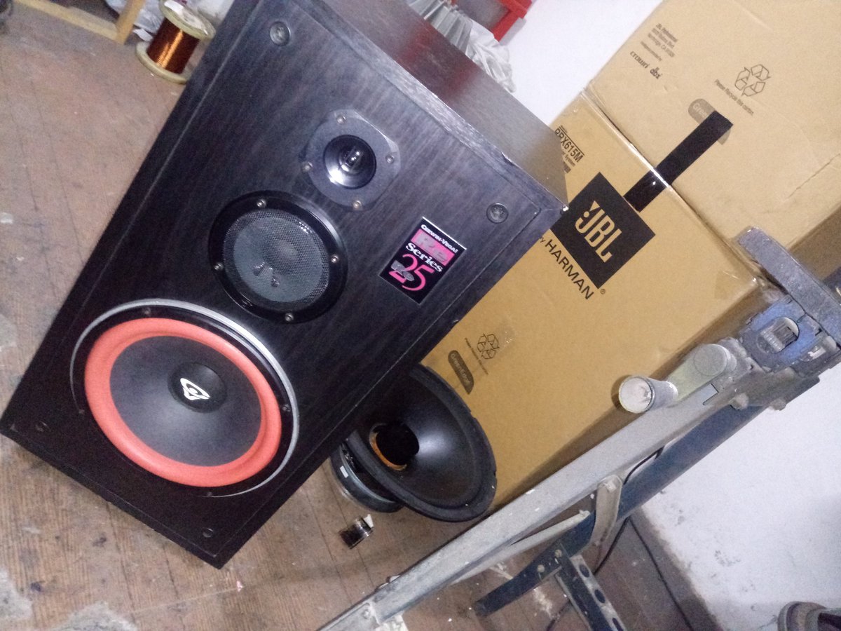 Ingresando a pabellón este par de Cerwin Vega RS 25
#Parlantes #Chile #SANTIAGO #Hifi 
#SpeakersVintage #ReparacionDeParlantes