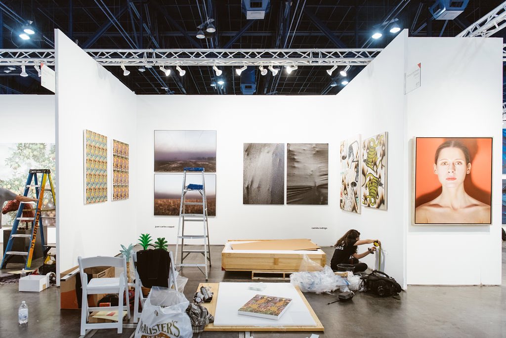 inezsuen's tweet photo. This is how it all began 2 weeks ago. :)
#TXContemporary in #Texas in collab w/ @celayabrothers Gallery with #InezSuen and @RodrigoVallesJr presented @Agostinoacurci, Camila Rodrigo Graña, Juan Carlos Coppel, Rene Garza, #MathewZefeldt and #JoshReames.
#artadvisor #artconsultant https://t.co/BaJfxZApJX
