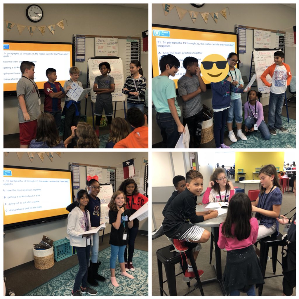 TeachAguilarm's tweet image. Their discussions during “Make the Case” made my heart melt! @lead4ward @CFISDWells @cfisdwells5th #conversationiskey #textevidence #ExploreWells
