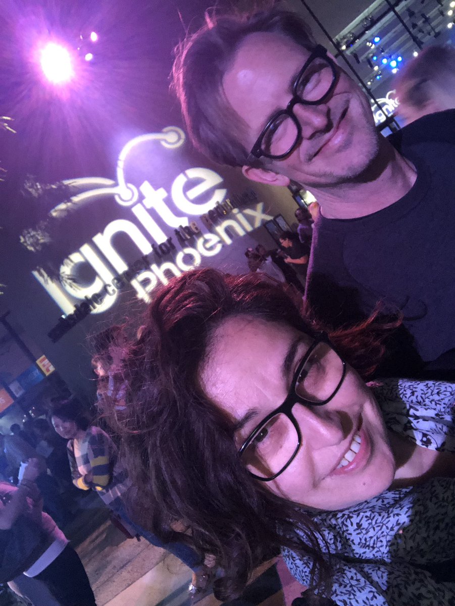Checking out #IgnitePHX Great show so far.