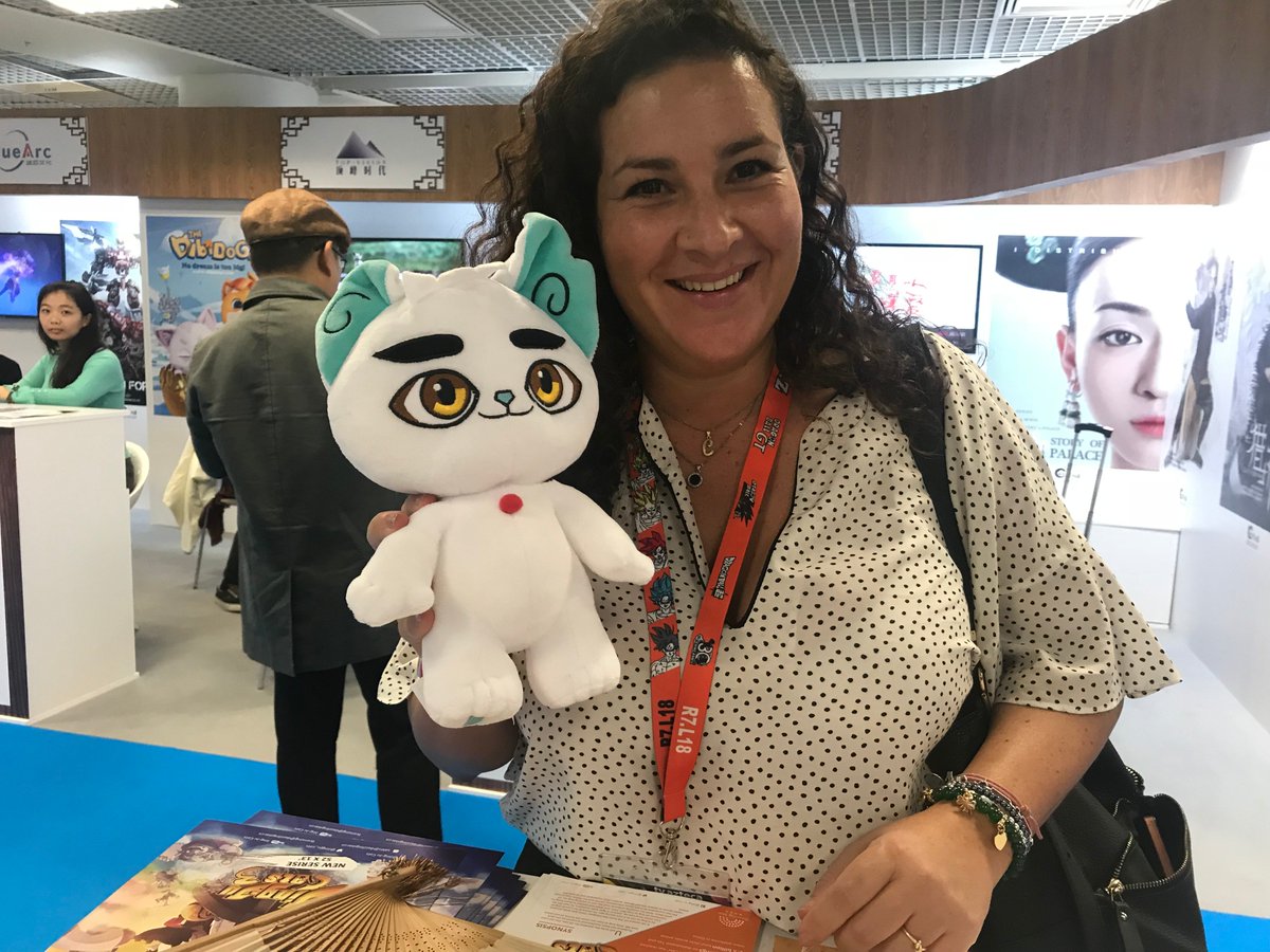 Jingju_cats's tweet photo. Everybody loves Lil'Pai in #MIPCOM2018
#MIPJR #Cannes #jingjucats #mip2018 #mipcom2018 #france #京剧猫 #法国 #戛纳 #中国 #Chinese #China #中国文化 https://t.co/nM0ktymhrq