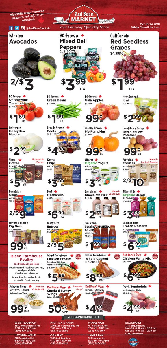 Red Barn Market On Twitter New Red Barn Market Weekly Flyer