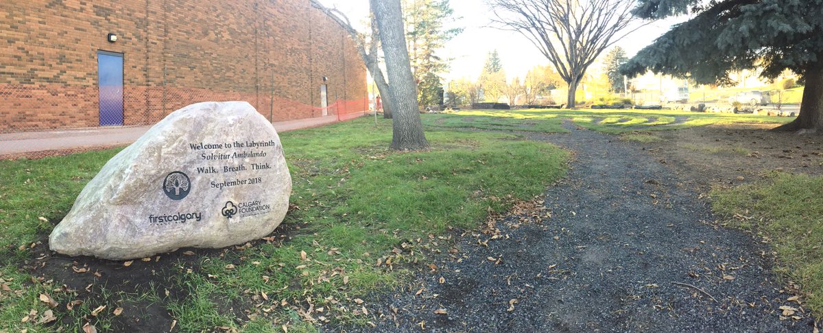 AlexMunroCBE's tweet photo. Check out this amazing new garden feature. Gratitude for our community partners who supported this project. @FirstCalgary @CalgFoundation @yyCBEdu @AlexMunroCBE #solvebywalking #AlexMunrowasagardener https://t.co/FO9Z2Kq5JV