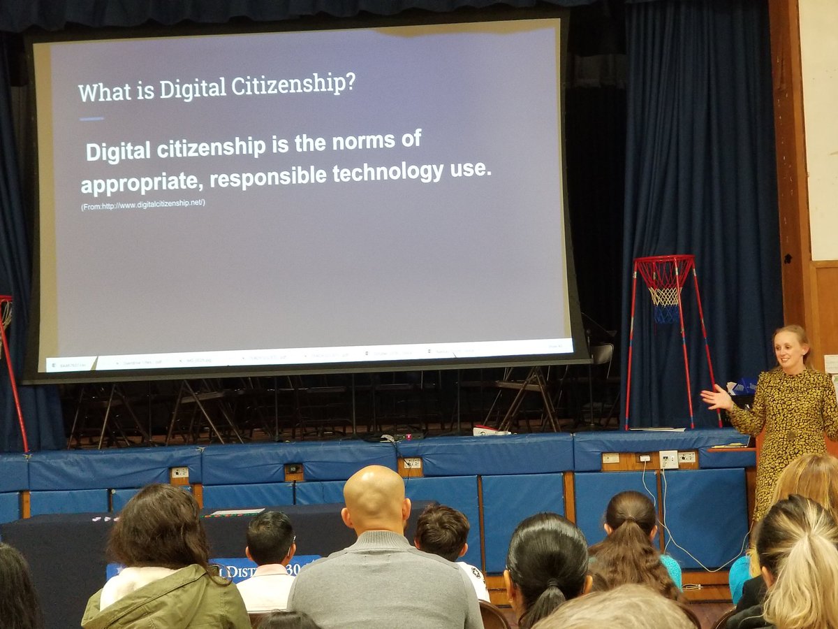 ClearStreamPTA's tweet photo. Thank you @JLewmath for speaking at tonight's CSA PTA Meeting about Digital Citizenship! Parents &amp; students now have the foundation to be good Digital Citizens 📲 @PrincipalSingl1 @60clearstream #CSAPTARrocks #vs30friendlyschools #DigitalCitizenship https://t.co/2LEsJLfhiI