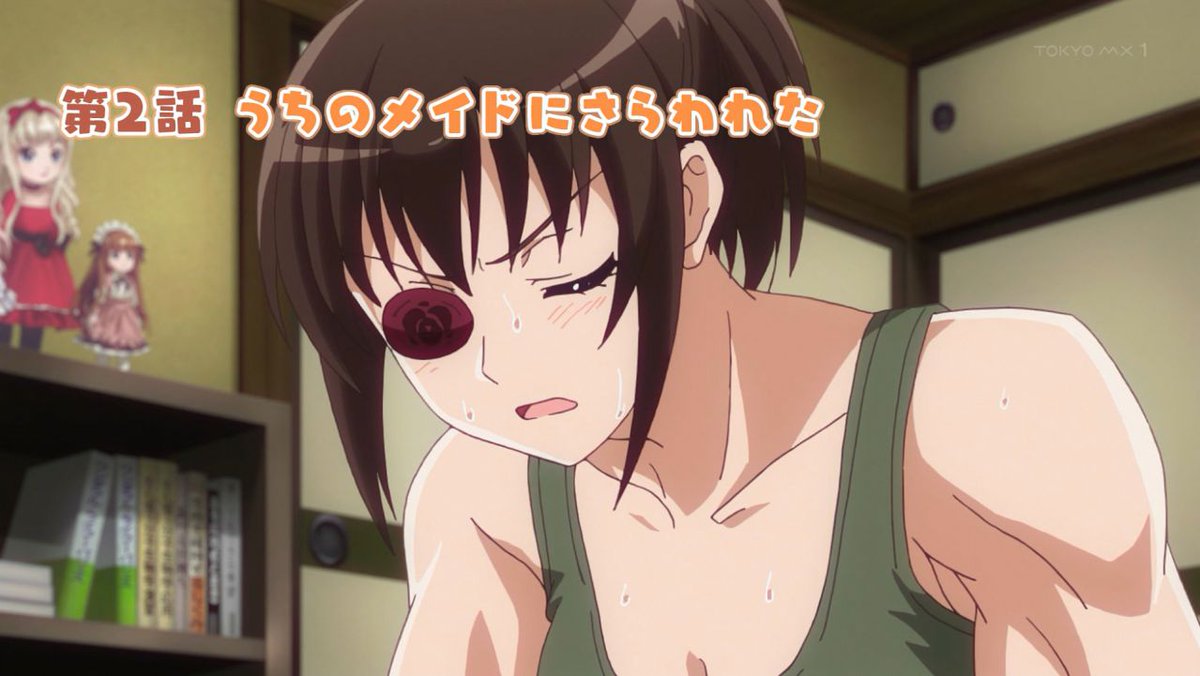 うちのメイドがウザすぎる のmvに出てくるガチムチ美少女メイドの圧が強すぎて曲が入ってこない Togetter