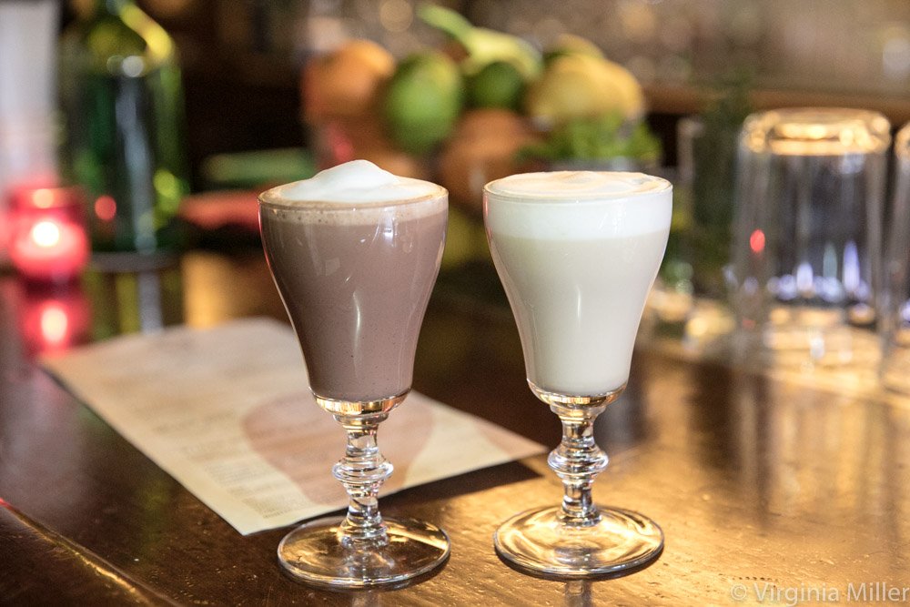 ThePerfectSpot's tweet photo. What else after a rousing, dramatic few hours of #Tosca at @SFOpera House this Sunday than #cocktails at 99 year old Tosca in #NorthBeach?

The legendary House "Cappuccino" that got the #bar/#cafe through Prohibition &amp; White Nun.   

#cocktails #SFbars #ClassicSF #drinks #SFdrink https://t.co/qerDRxgKQO