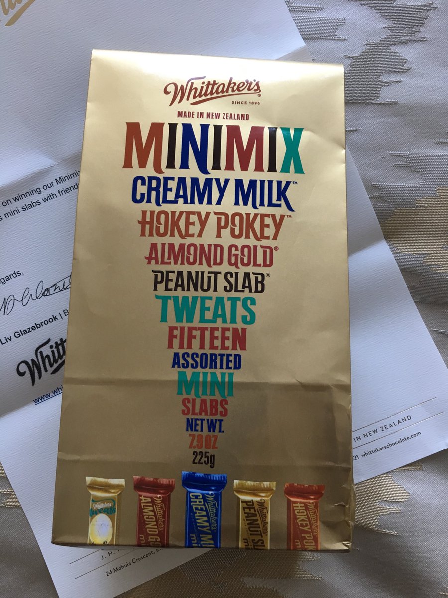 WaterlooNZ's tweet image. ⁦@WhittakersNZ⁩ Thank you! They arrived today