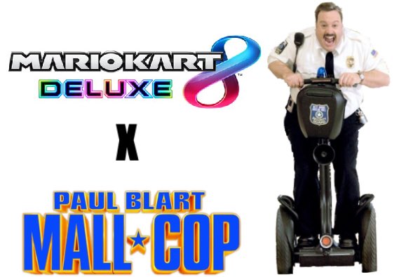 Nintendo of Venus on Twitter: "Start your engines! Paul Blart is speeding into Mario Kart 8