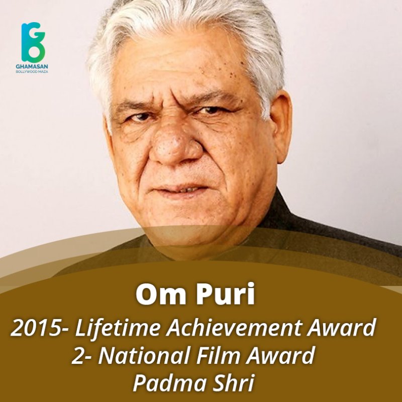 Happy birthday to \"om puri\" great actor...... 