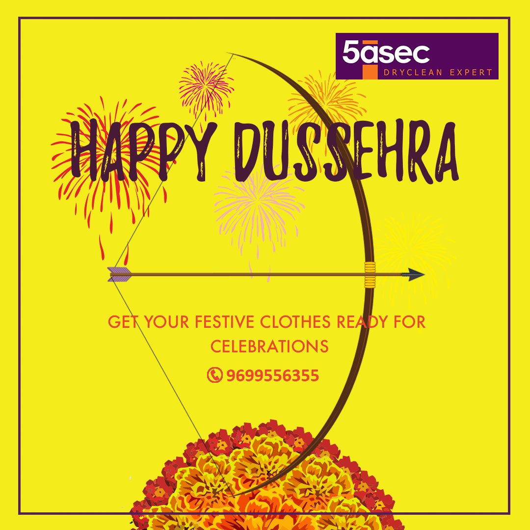 Celebrate the victory of good over evil. This #Dussehra spread kindness &amp; happiness! #Dasara #HappyDussehra #Celebrations #Ravan #5asec #Victory #Navratri