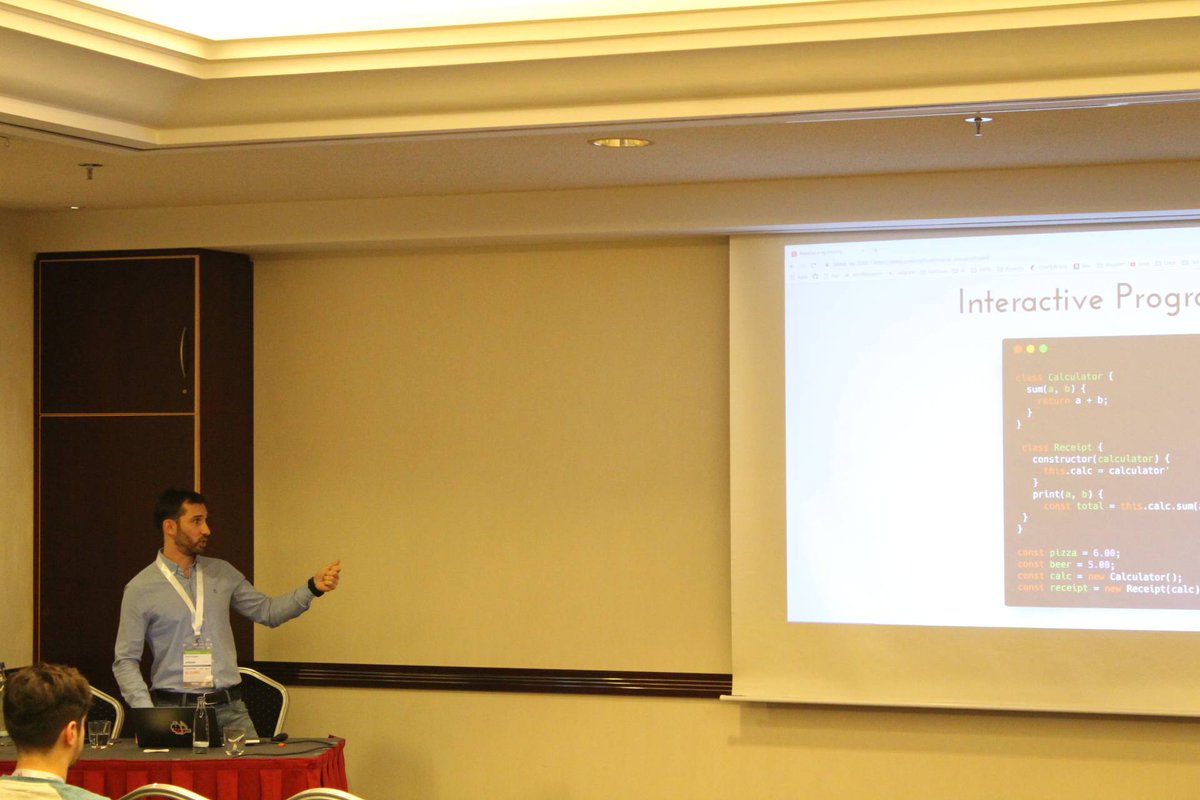 International JavaScript Conference Hybrid tweet media