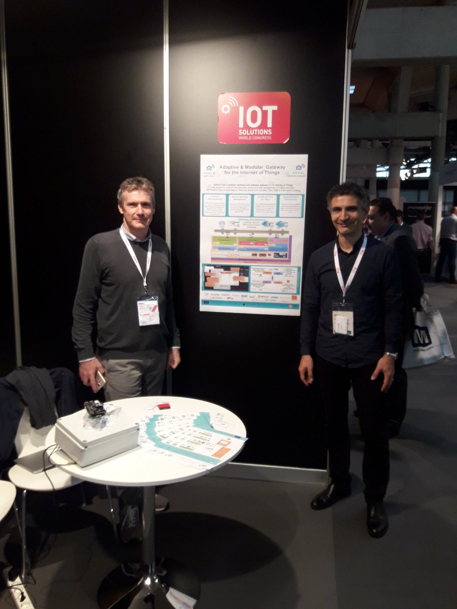 giaffred's tweet image. last day for @agile_iot @IOTSWC come and meet us at Stand A166 to discuss about adaptive and modular #OpenSource #iot gateways for fast prototyping