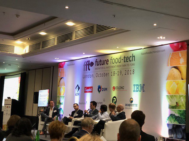 FiveSeasonsVC's tweet photo. Now on stage @NiccoloManzoni at @foodtechinvest #FutureOfFoodtech in London - come and meet him and @ivanfarneti at noon at the roundtable session #Foodtech #Europe https://t.co/ysmefKXGcL
