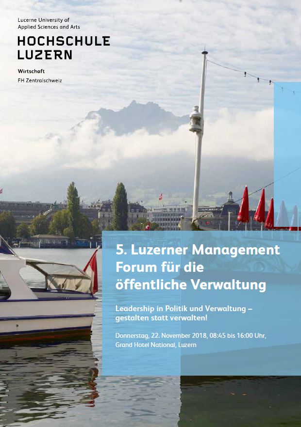 romanmacchi's tweet photo. Leadership in Politik und Verwaltung – gestalten statt verwalten!

Am 22.11. 2018 treffen sich Führungskräfte aus Verwaltung und PolitikerInnen am Luzerner Management Forum für spannende Referate, Fachdiskussionen und Vernetzung!
Info und Anmeldung: https://t.co/EQVBOCGm37 https://t.co/bTaNvmmeBj