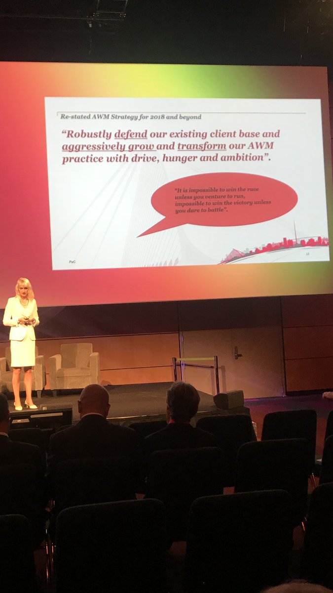 DamianNeylin's tweet image. .@OlwynAlexander ouur global asset management leader inspiring the troops at the prep session for #pwcawm2018 @AndyOCallagha @PwCIreland