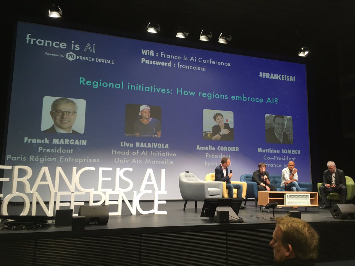APdigitaldesign's tweet photo. La région lyonnaise brillamment positionnée dans l écosystème de l’AI @franceisai @amcordier @EMLYON @renochamp https://t.co/0rk4ggTDZx