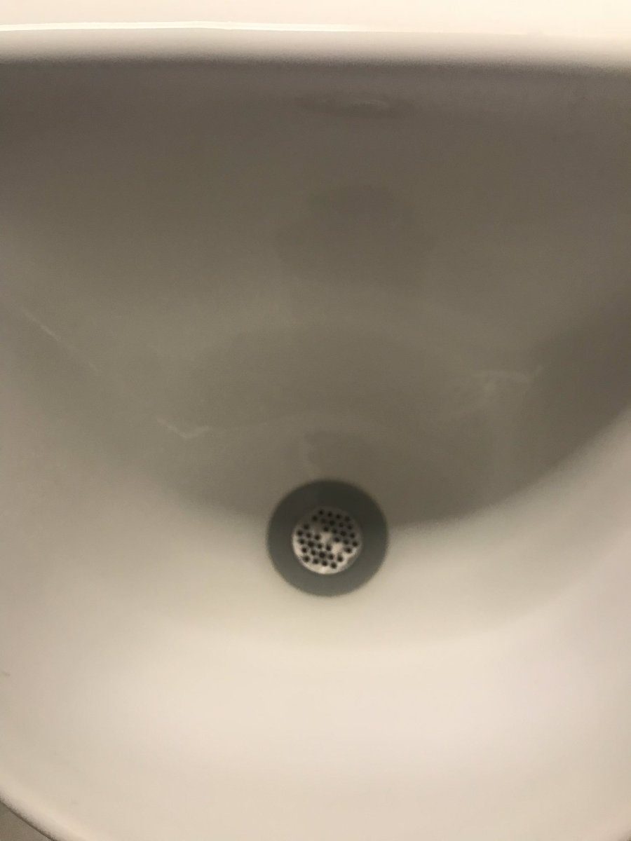 owainservice's tweet photo. Breaking behavioural science news: the urinals in Schiphol airport no longer have flies etched into them. @R_Thaler &amp; @CassSunstein: urgent action is required to rectify this retrograde step. https://t.co/myfBlEYNyE
