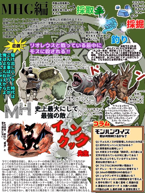 モンスターハンターの思い出 