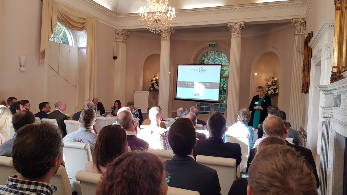 luceliataranto's tweet photo. @PollyBillington @UK100_ kicks off the "Energising #Communities: #Nottingham’s #Energy #Revolution": we all need to be more like @nttmenergycity!

#EnergyRev18

@innovateuk @EnergyRA, @Comm1nrg &amp; @beisgovuk 
#GreenGBWeek #GreenGB https://t.co/rm89bYITeu