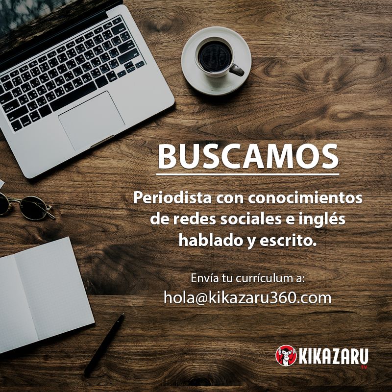 KikazaruTV's tweet photo. 📣 ¡Buscamos periodista! 📣

Si tienes conocimientos en redes sociales e inglés envíanos tu CV a hola@kikazaru360.com

¿Compartimos? :)

#YoSoyKikazaru https://t.co/MjnqMpfSfM