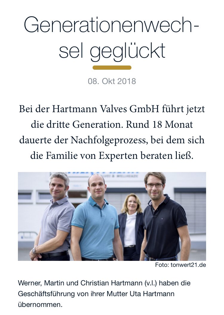 #Unternehmensnachfolge ist ein Prozess, kein Sichtag. Mehr dazu unter: unserewirtschaft.ihklw.de/generationenwe…