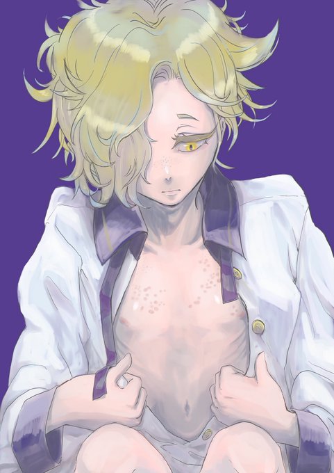 ショタ  じんましんが出る五虎退 