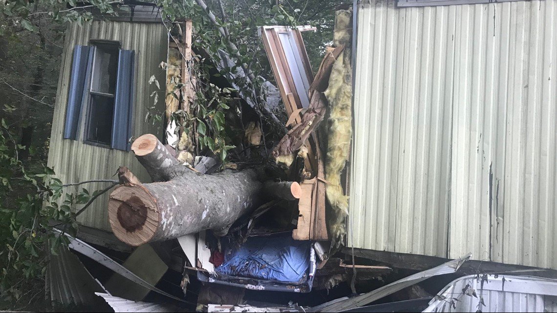 Themebar's tweet photo. * Family loses entire home after tree falls on it during #TropicalStorm Michael  https://t.co/TDWlXbJEKW WVEC Full coverage https://t.co/lWvK1IhioD via https://t.co/nitEnWQLIQ https://t.co/IQrsIS0Cba
