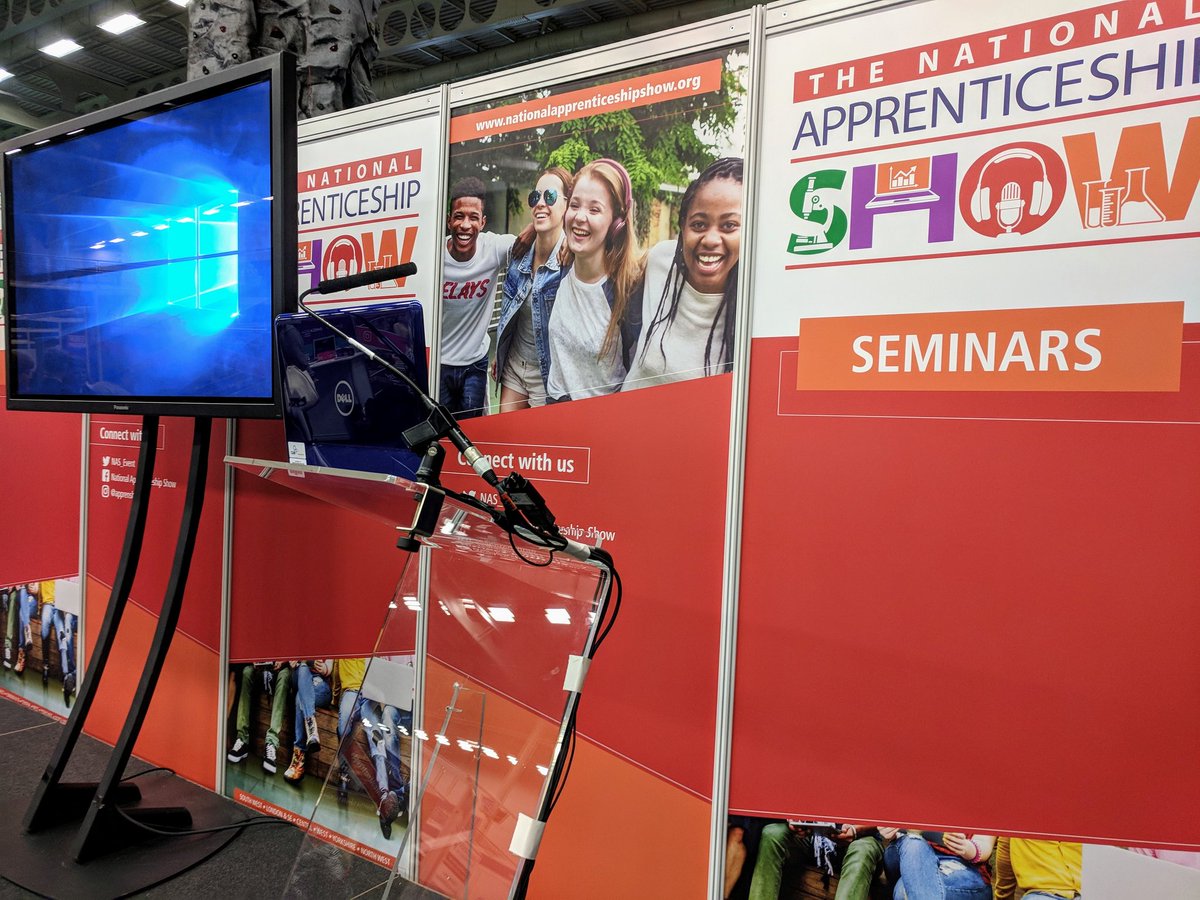 TotalPeople's tweet image. We're back for day two of @NAS_event! You can also find us on the seminar stage at 12.00, join our talk for everything #apprenticeships 😎 #LeadersInLearning #TheBestOption