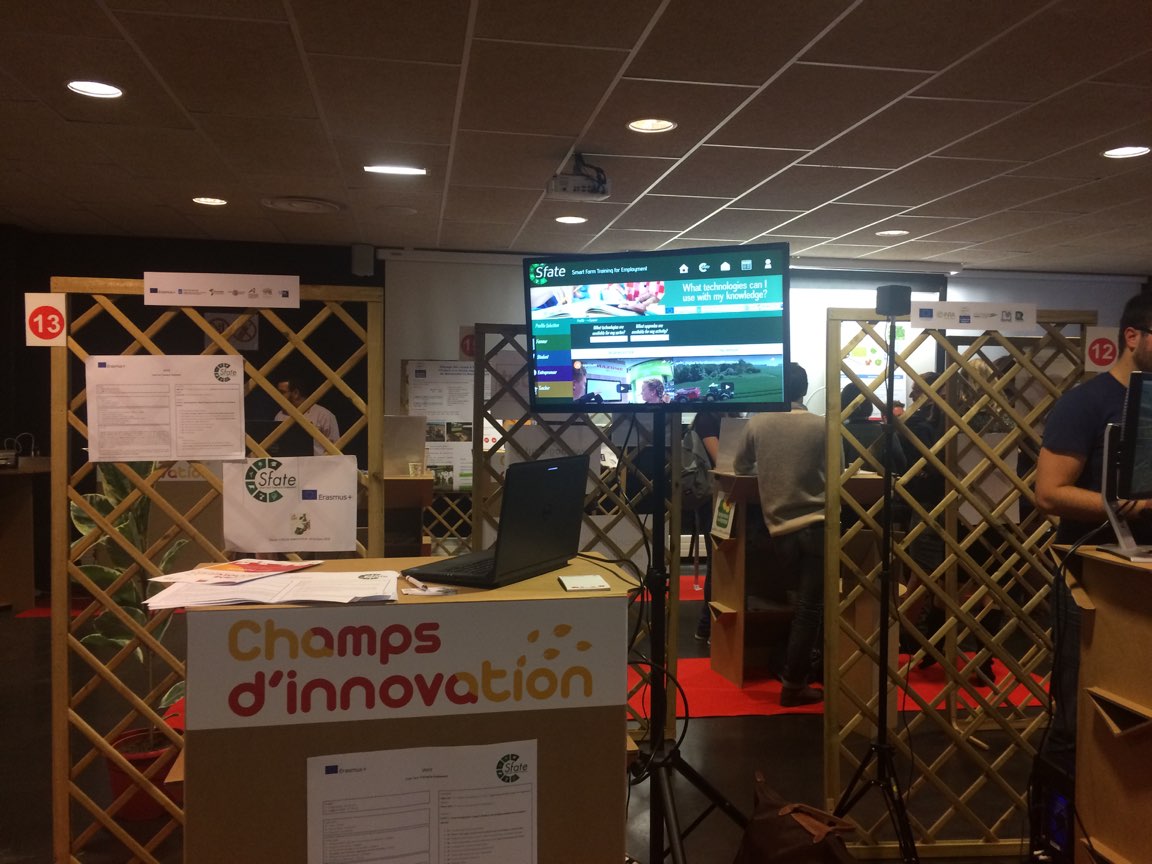 Venez nous retrouver au forum #ChampsDInnovation pour discuter #innovation dans #agriculture 👩‍🌾💡🖱️👨‍🌾 avec la plateforme sfate.eu!  📣 Lire+ ici: normandie.chambres-agriculture.fr/champs-d-innov…