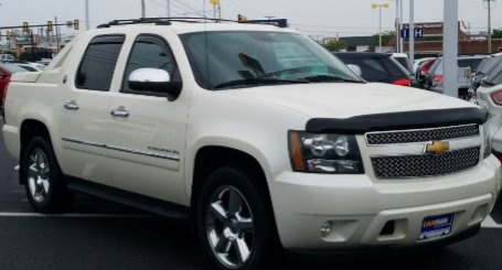 Cups a hand to an ear, "I thought this Chevy Avalanche just called my name?"