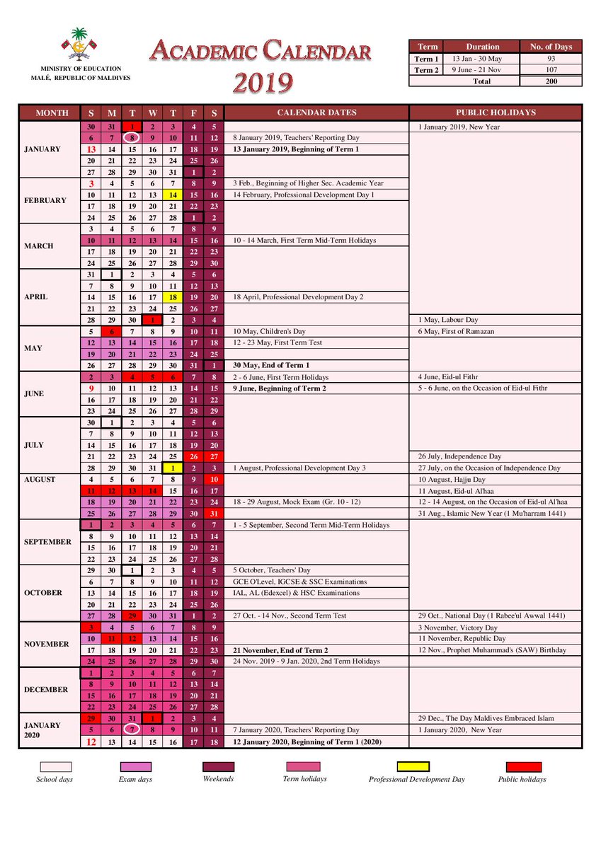 uc academic calendar 2019 20