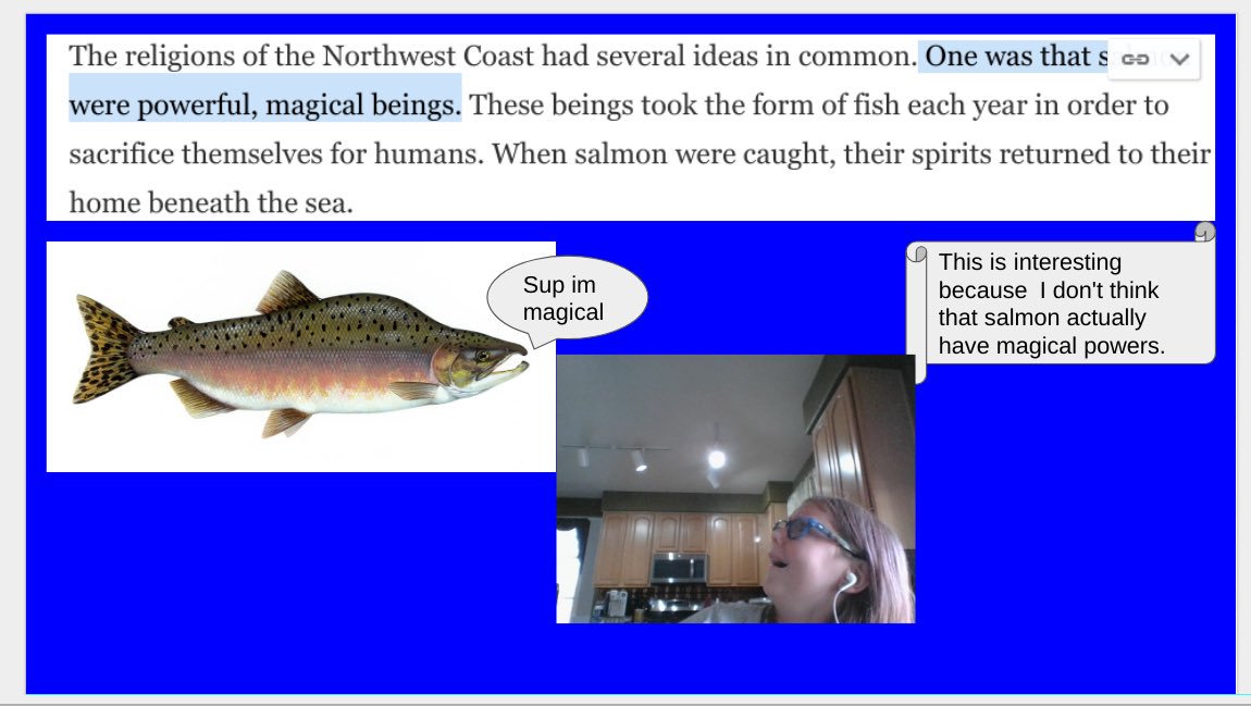 roxi_thompson's tweet photo. Students created #HistorySnaps to share π£ their thinking about a @Newsela article, and then they shared them in a collaborative #googleSlide deck! @HLS_DVUSD @DVUSD #DVUSDTech https://t.co/CXCAILrzbI