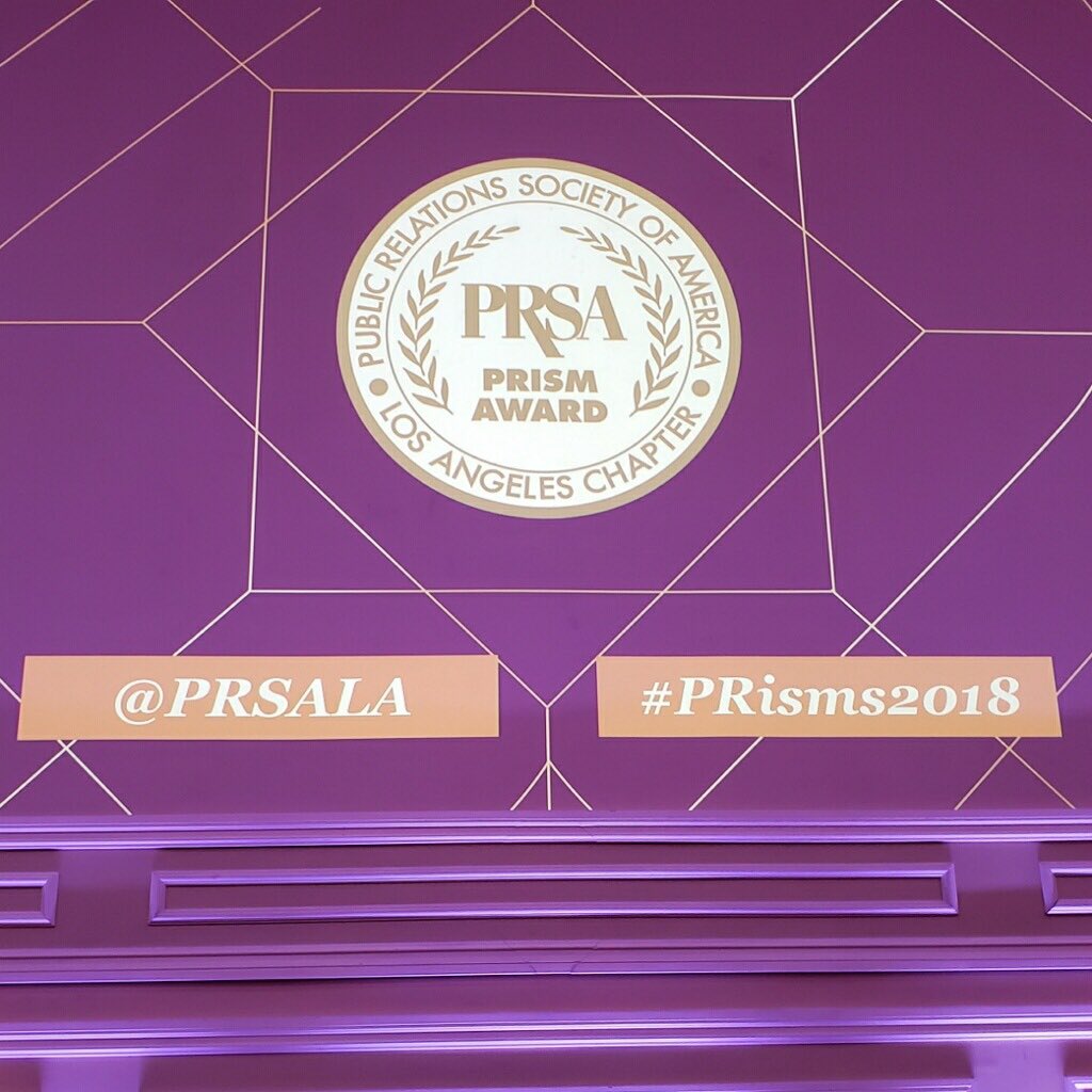 PRSALA's tweet photo. That's a Wrap for the 2018 PRISM AWARDS!! ✨CONGRATULATIONS to all the winners and thank you to all who joined us for this special night. For more photos follow the #PRISMS2018 hashtag.
For more info. about the chapter (get involved!), visit https://t.co/vFScb4jw5G! https://t.co/qMs369JDSX