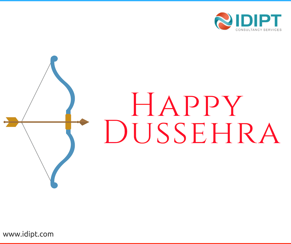 idiptcs's tweet photo. May good triumph over evil,
 May you achieve the strength and courage to follow the path of success.
 Happy Dussehra! 🌻 #HappyDussehra  ##HappyDussehra2018 https://t.co/a5cHRuCY3E