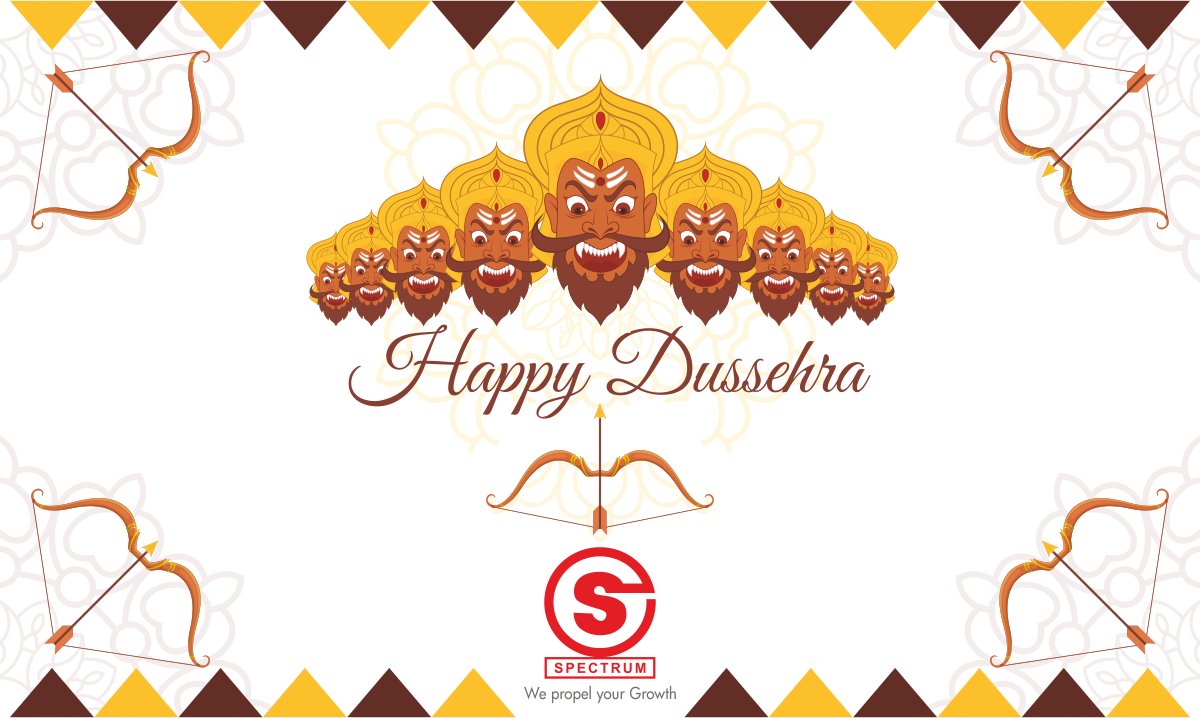 SpectrumEIL's tweet image. #TeamSpectrum wishes everyone a #HappyDusshera, May Lord Rama bless you &amp;amp; your family.
#HappyDussehra #HappyDusshera2018 #SpectrumIndustries