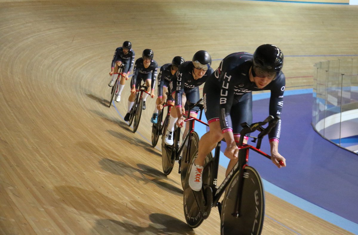 <a href="/huubwattbike/">Huub Wattbike p/b Vita Coco</a> on the track today at the 1st @trackworldcup of the season in Paris 🚴‍♂️🚴‍♂️🚴‍♂️🚴‍♂️🚴‍♂️💨🌈

Qualification at 18:15 GMT). Watch live at bit.ly/2J3zWA8

Rounds and Finals on Friday

Watch live on both Facebook Live and Instagram Live

#bornforsport #madeinderby