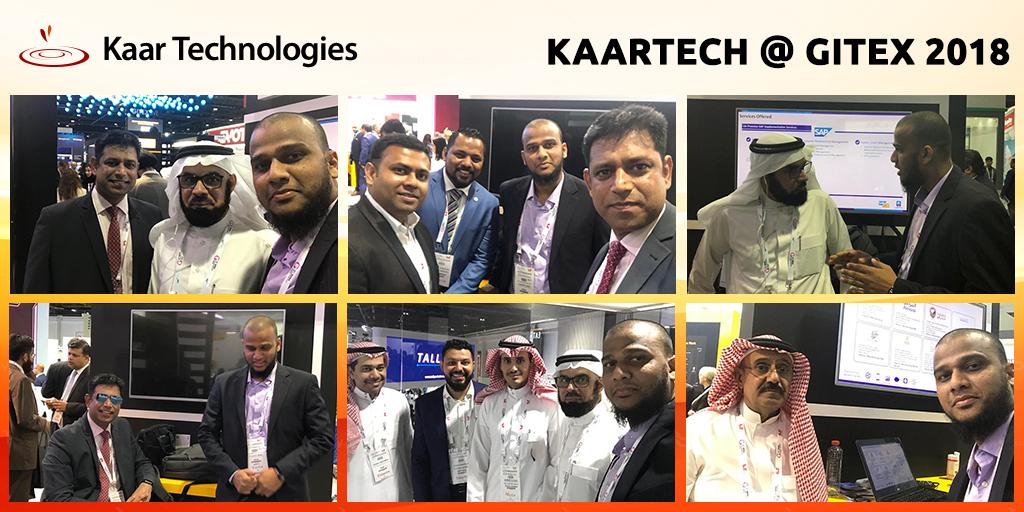 kaartech's tweet photo. Attending #GITEX 2018 Dubai ,UAE with our consortium partner AlBilad Arabia.
#SAPMENA #kaar #Dubai #TechWeek2018
@GITEXTechWeek https://t.co/ExHmR1hK3p