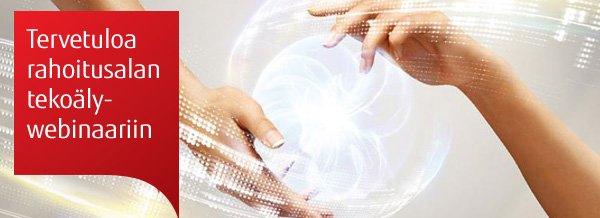 Fujitsu_FI's tweet photo. Finanssialan webinaarissamme 31.10. kuulet, miten OP on hyödyntänyt tekoälyä. Vieraanamme on Antti Myllymäki, Head of AI and Data Science at OP Financial Group. Rekisteröidy mukaan https://t.co/UHHALBACNt https://t.co/zzTwUQ4q9G