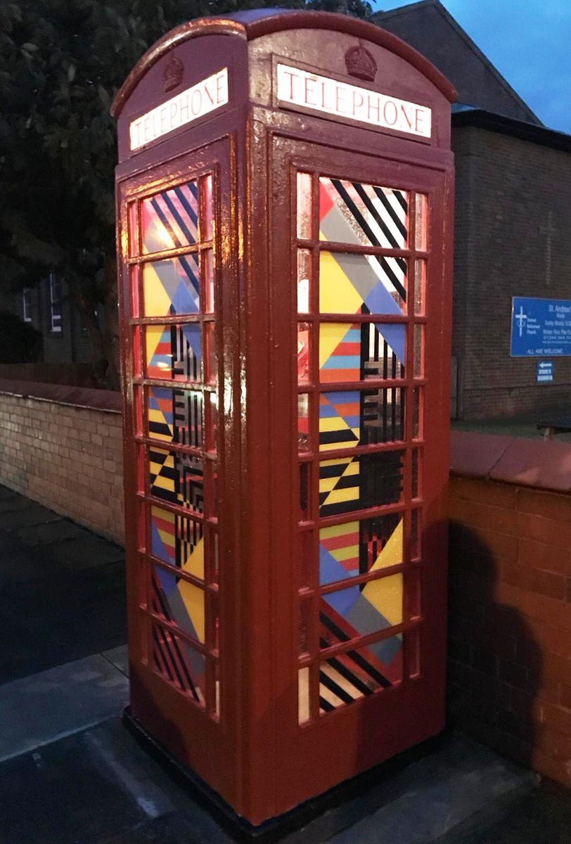 save6323003's tweet photo. Happy 1st anniversary on the return of our iconic 632 3003 phone box. What a year it has been! https://t.co/6rYpzQYTYp