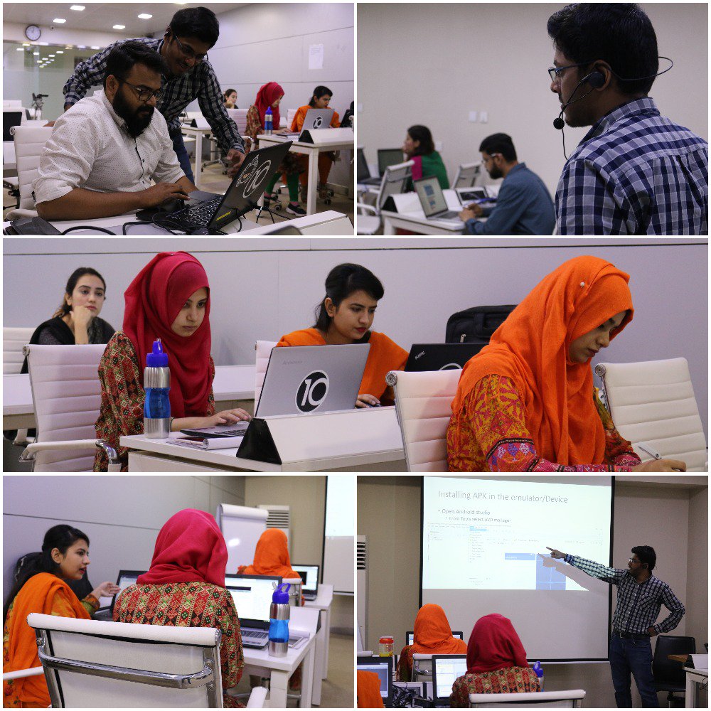 10PUniversity's tweet image. The team&apos;s engrossed in this informative, hands-on session! 10Pearls University conducted a training on functional web automation using Selenium and Cucumber in Ruby. #EmergingTech #LearningAndInnovation #GrowWith10Pearls