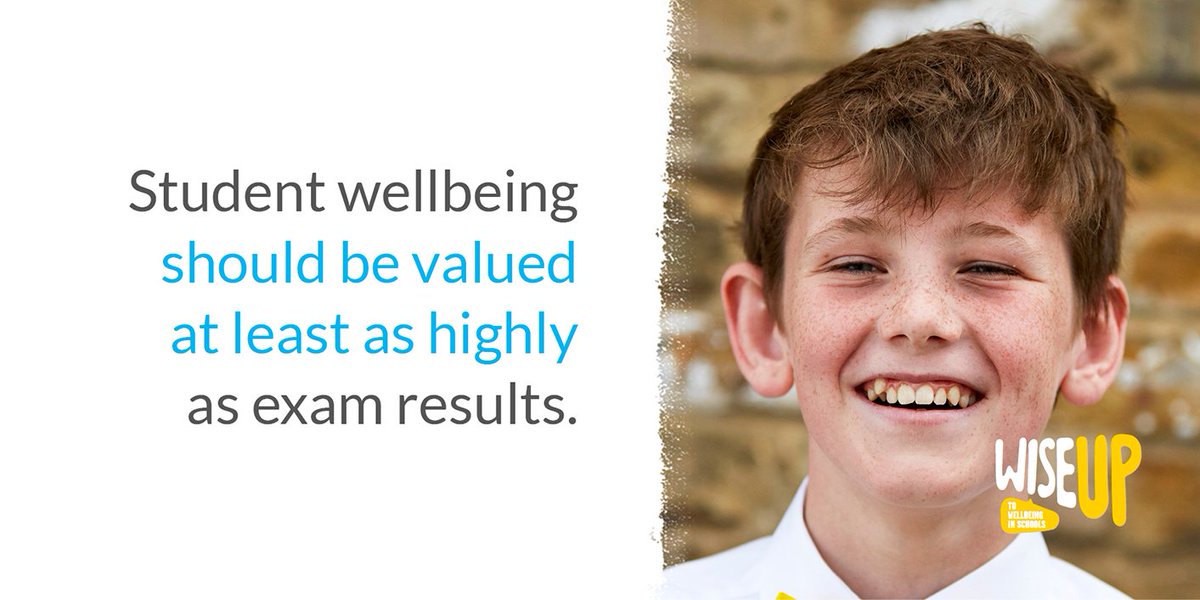 More children than ever before are seeking support with their mental health.  There must be a greater focus on prevention. 

Sign our open letter to Ofsted – and ask for mental health be a priority in our schools: ow.ly/RKXY30mgwbZ 

 #WiseUpWellbeing