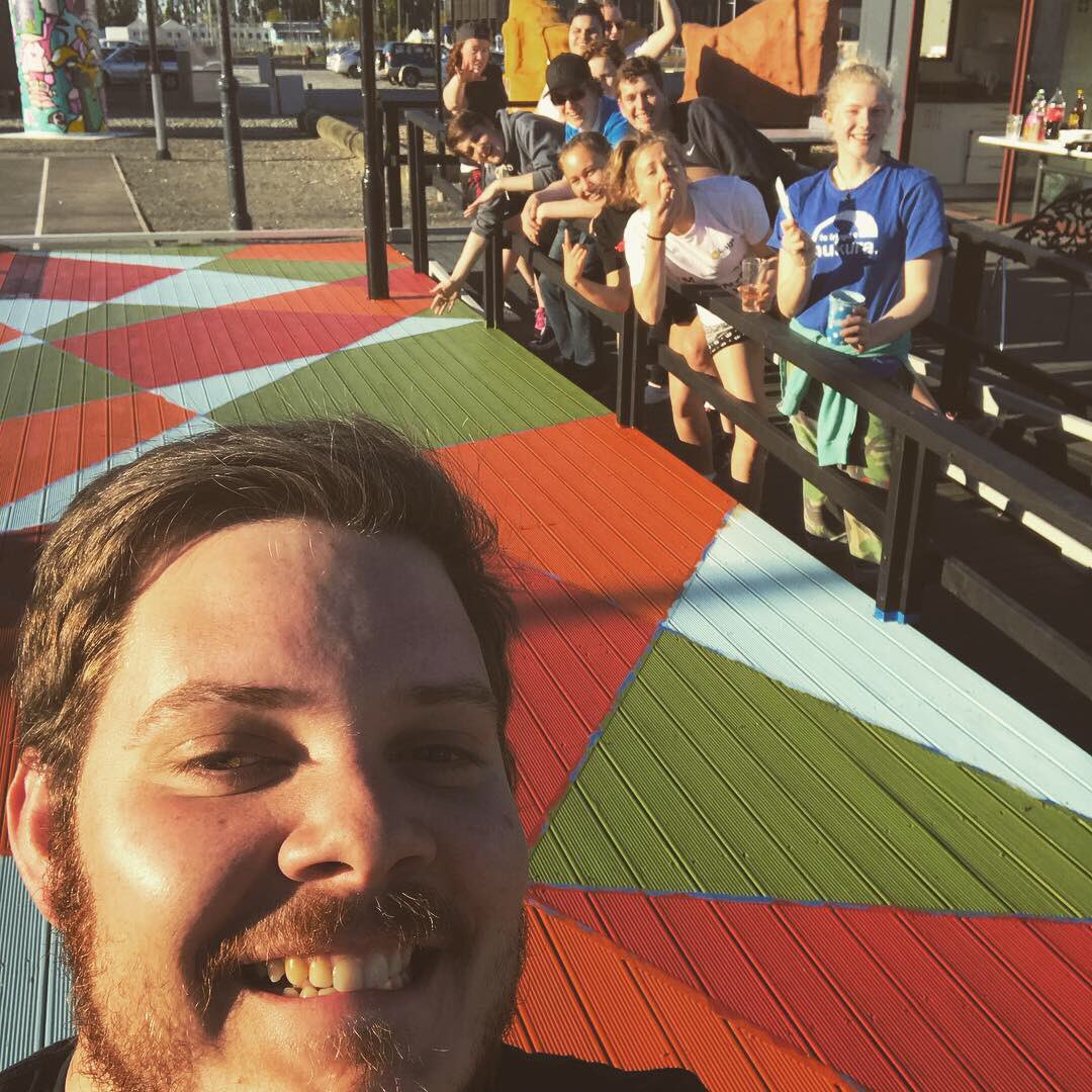 CYC_CHCH's tweet photo. All completed in 3 1/2 hours! Thank you to our amazing team of volunteers and the staff who support us to get it done. There is more to do so look forward to updates soon 🎨👋 #centrestage #placemakingatonecentral https://t.co/Jf2LMyEKqV