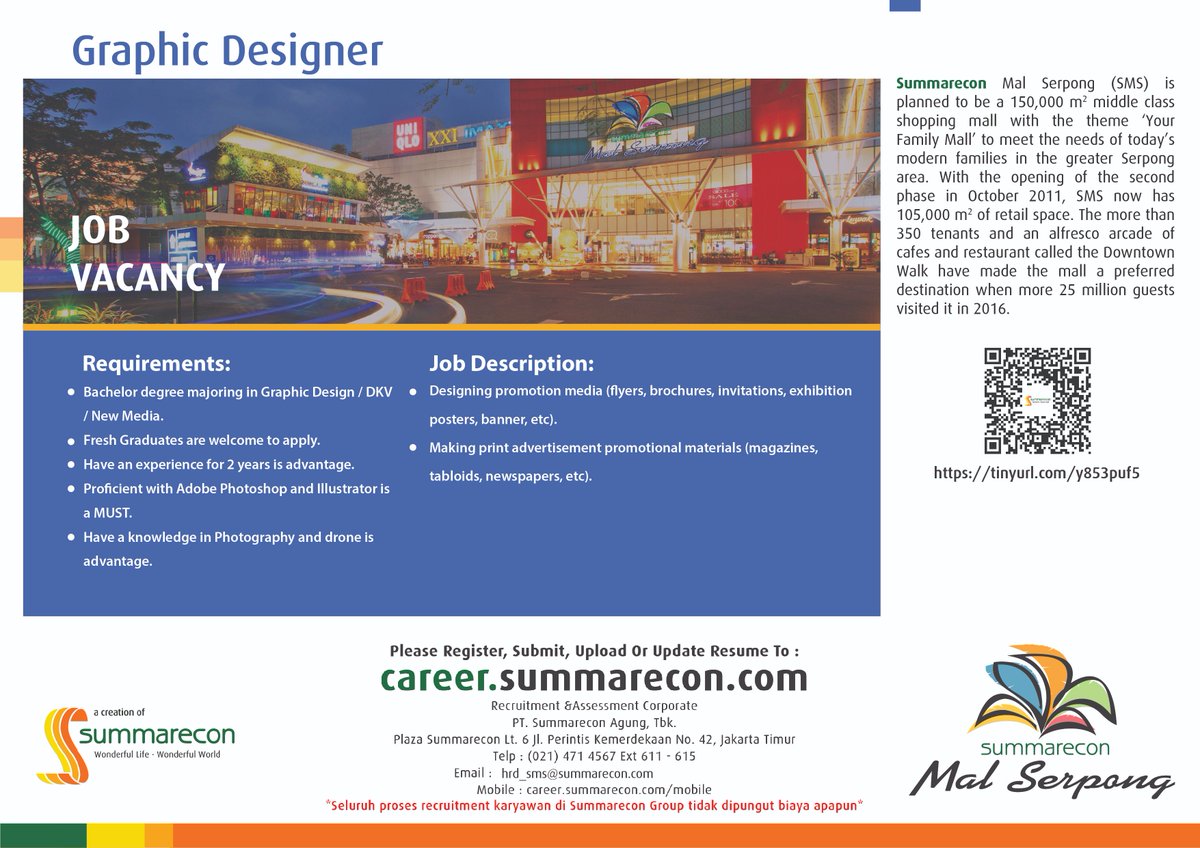 Summarecon Career On Twitter Open Recruitment