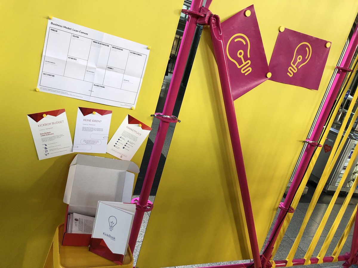Great start of our Kickbox4Everyone experiment, with 30+ pitches from people who crossed Zurich HB and shared their startup idea to get one of 10 Swisscom Kickboxes with CHF 1‘000.- budget and tools to validate their startup idea! #swisscomkickbox #kickbox4everyone #sbbsandbox